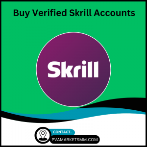 Buy verified Skrill accounts