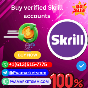 Buy verified Skrill accounts
