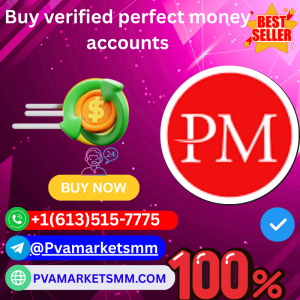 Buy verified perfect money accounts