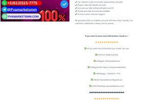 Buy LinkedIn Accounts
